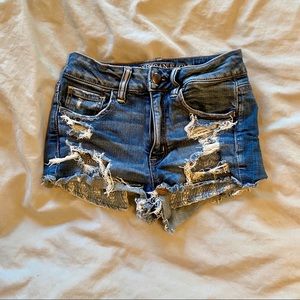 American Eagle Hi-Rise shorts